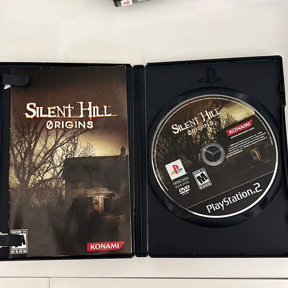 PS2 Silent Hill PlayStation 2 Official Video Game